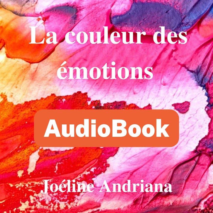 Visuel du livre audio La Couleur des Émotions Joéline Andriana avec casque audio